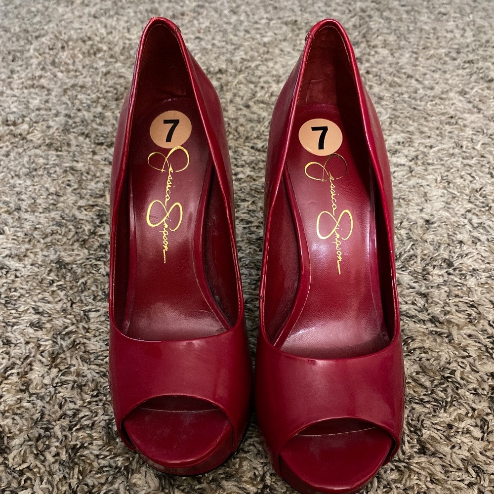 Red High pumps